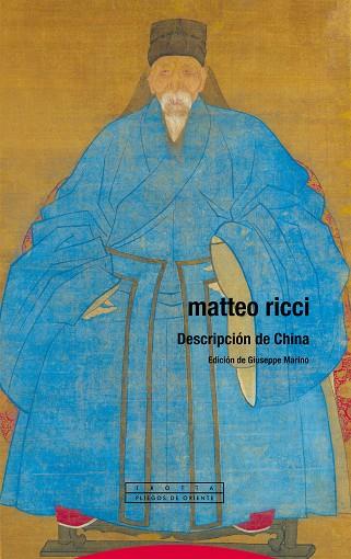 DESCRIPCIÓN DE CHINA | 9788413641041 | RICCI, MATTEO | Llibreria Drac - Llibreria d'Olot | Comprar llibres en català i castellà online