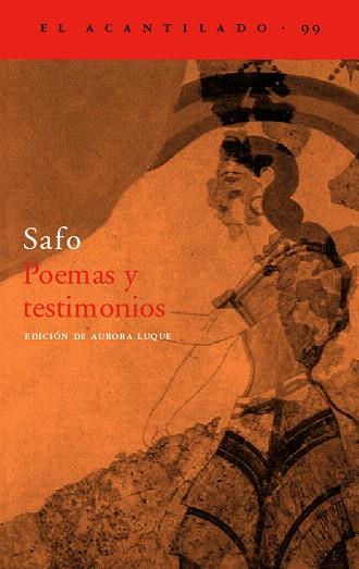 POEMAS Y TESTIMONIOS | 9788417346881 | SAFO | Llibreria Drac - Llibreria d'Olot | Comprar llibres en català i castellà online