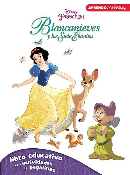 BLANCANIEVES Y LOS SIETE ENANITOS (LIBRO EDUCATIVO DISNEY CON ACTIVIDADES Y PEGATINAS) | 9788416548521 | DISNEY | Llibreria Drac - Llibreria d'Olot | Comprar llibres en català i castellà online