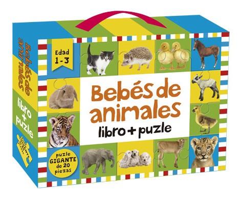 BEBÉS DE ANIMALES (LIBRO + PUZLE) | 9788424662950 | PRIDDY | Llibreria Drac - Librería de Olot | Comprar libros en catalán y castellano online