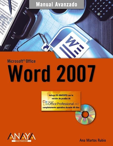 WORD 2007 | 9788441521797 | MARTOS RUBIO, ANA | Llibreria Drac - Librería de Olot | Comprar libros en catalán y castellano online