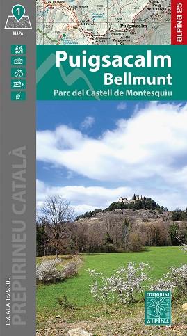 PUIGSACALM BELLMUNT E: 1/25000 | 9788470111280 | AA.DD. | Llibreria Drac - Llibreria d'Olot | Comprar llibres en català i castellà online