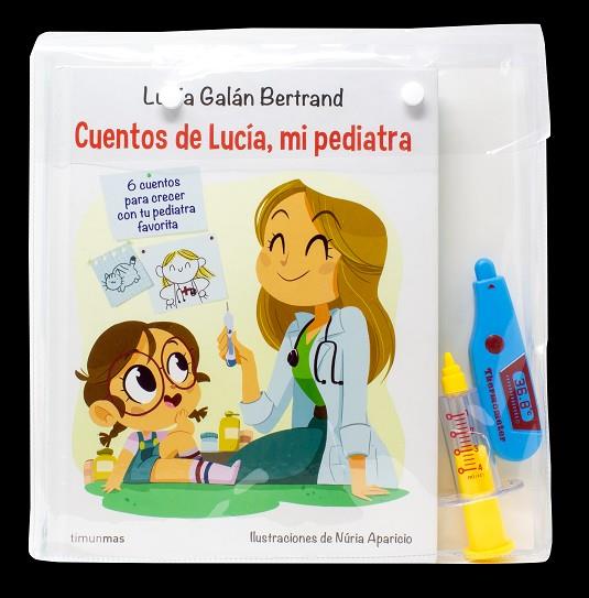 MALETÍN DE CUENTOS DE LUCÍA, MI PEDIATRA | 9788408249405 | GALÁN, LUCÍA; APARICIO, NÚRIA | Llibreria Drac - Llibreria d'Olot | Comprar llibres en català i castellà online