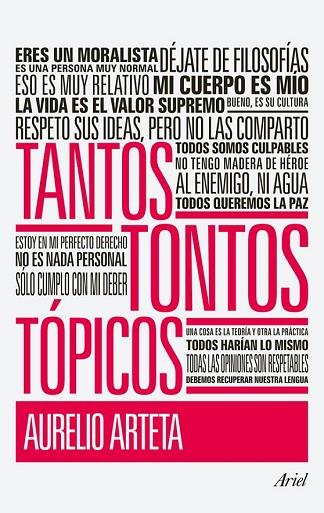 TANTOS TONTOS TOPICOS | 9788434470644 | ARTETA, AURELIO | Llibreria Drac - Librería de Olot | Comprar libros en catalán y castellano online