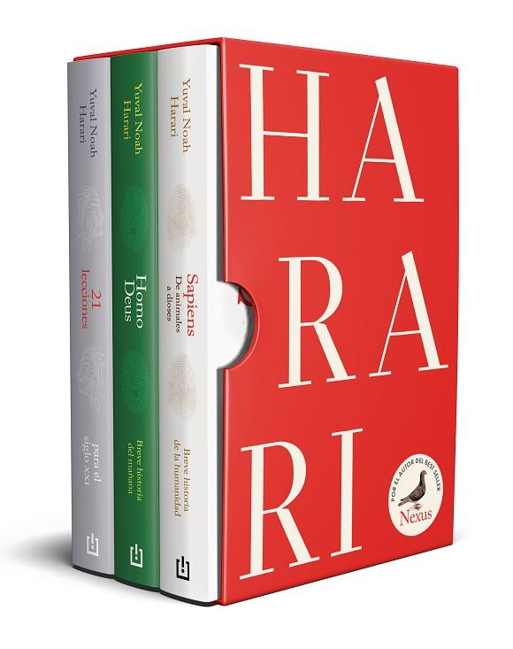 ESTUCHE HARARI (CONTIENE: SAPIENS | 21 LECCIONES PARA EL SIGLO XXI | HOMO DEUS) | 9788466377355 | HARARI, YUVAL NOAH | Llibreria Drac - Llibreria d'Olot | Comprar llibres en català i castellà online