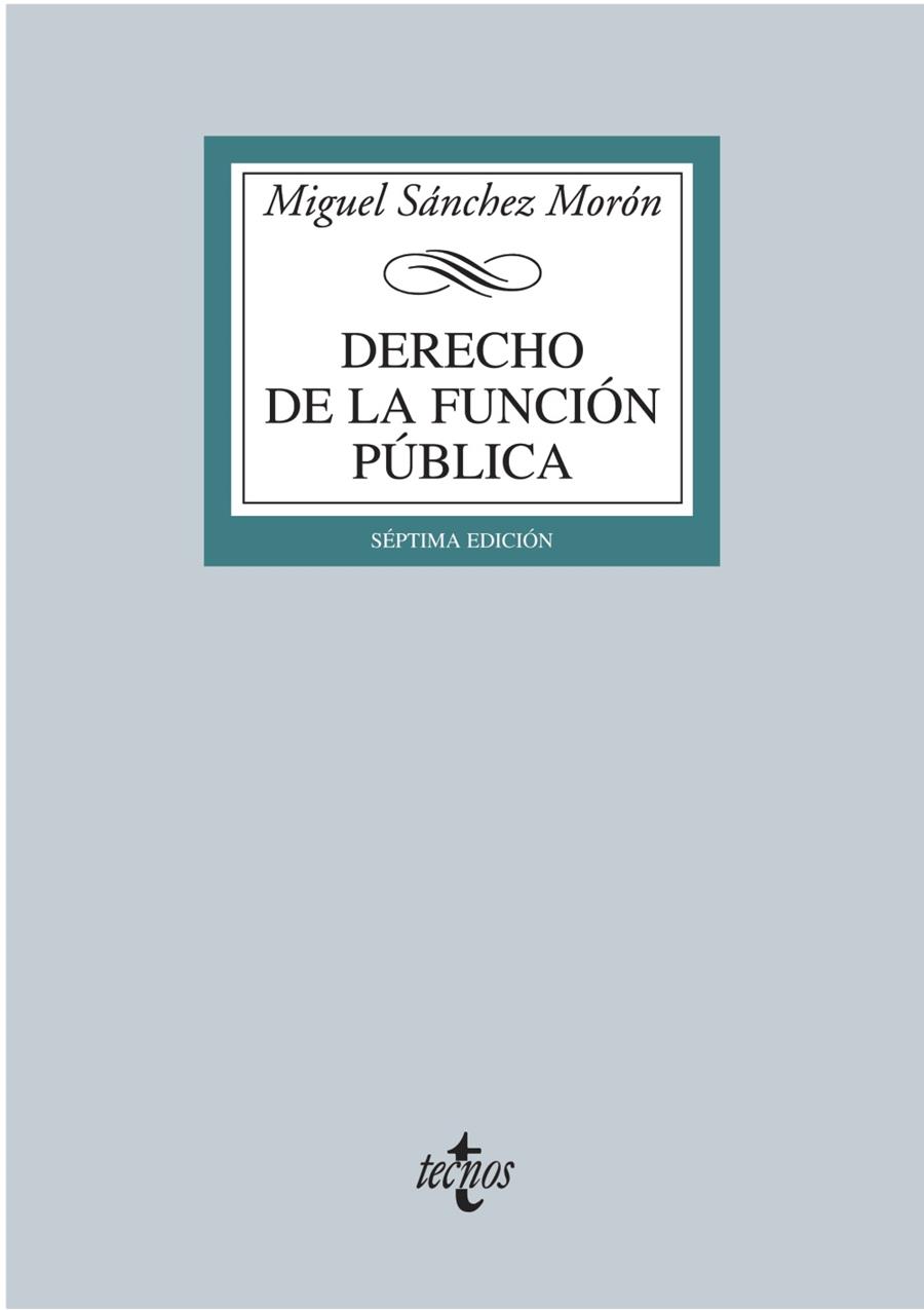 DERECHO DE LA FUNCIÓN PÚBLICA | 9788430958511 | SÁNCHEZ, MIGUEL | Llibreria Drac - Llibreria d'Olot | Comprar llibres en català i castellà online