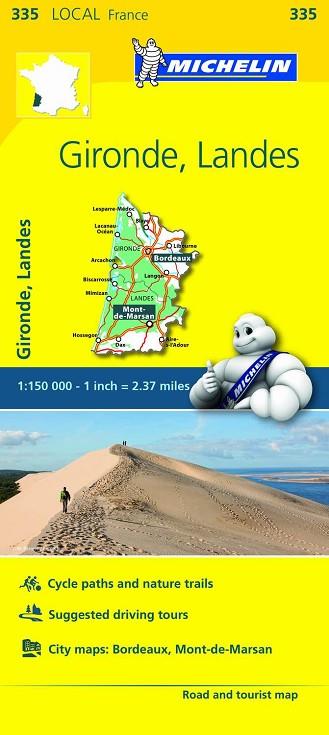 GIRONDE, LANDES MAPA LOCAL (LOCAL FRANCE 335) | 9782067210585 | AA.DD. | Llibreria Drac - Llibreria d'Olot | Comprar llibres en català i castellà online