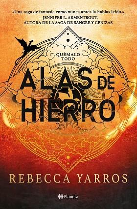 ALAS DE HIERRO (EMPÍREO 2) | 9788408284550 | YARROS, REBECCA | Llibreria Drac - Llibreria d'Olot | Comprar llibres en català i castellà online