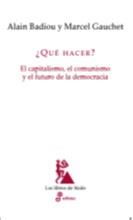 QUE HACER? | 9788435027397 | BADIOU, ALAIN ; GAUCHET, MARCEL | Llibreria Drac - Llibreria d'Olot | Comprar llibres en català i castellà online