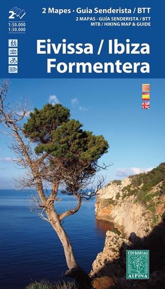 EIVISSA/IBIZA I FORMENTERA. MAPA I GUIA EXCURSIONISTA 1:50000 I 1:30000 | 9788480906456 | AA.DD. | Llibreria Drac - Librería de Olot | Comprar libros en catalán y castellano online