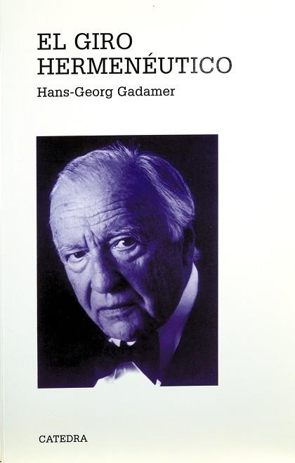 GIRO HERMENEUTICO, EL | 9788437616261 | GADAMER, HANS-GEORG | Llibreria Drac - Librería de Olot | Comprar libros en catalán y castellano online