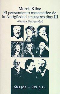 PENSAMIENTO MATEMATICO DE LA ANTIGUEDAD A NUESTRO | 9788420627298 | Kline, Morris | Llibreria Drac - Llibreria d'Olot | Comprar llibres en català i castellà online