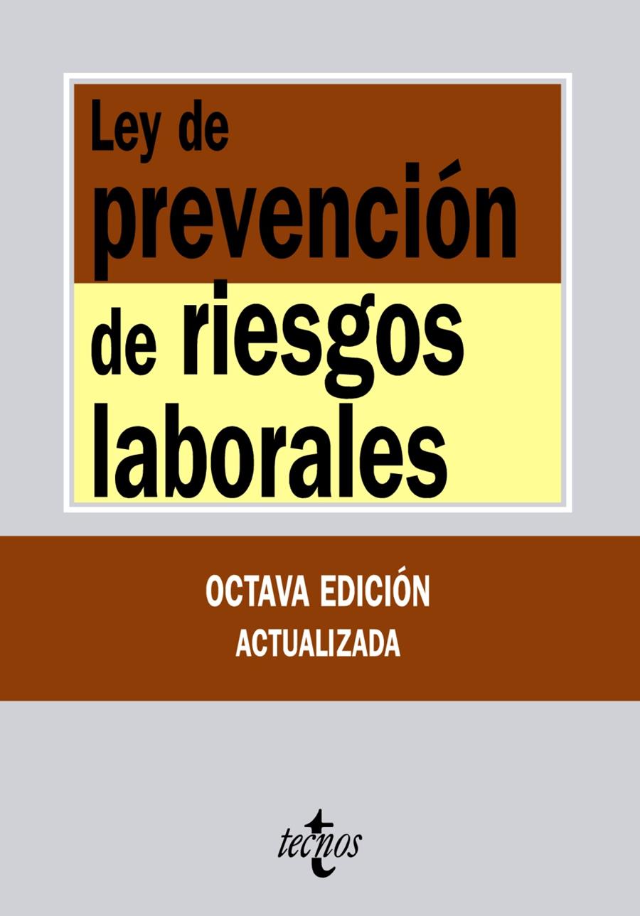 LEY DE PREVENCION DE RIESGOS LABORALES | 9788430953646 | AA.VV. | Llibreria Drac - Llibreria d'Olot | Comprar llibres en català i castellà online