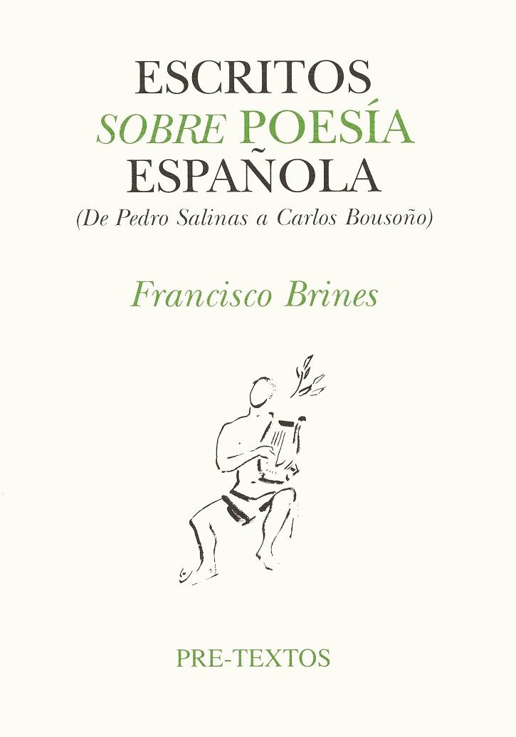 ESCRITOS SOBRE POESIA ESPAÑOLA                  (DIP) | 9788481910087 | BRINES, FRANCISCO | Llibreria Drac - Librería de Olot | Comprar libros en catalán y castellano online