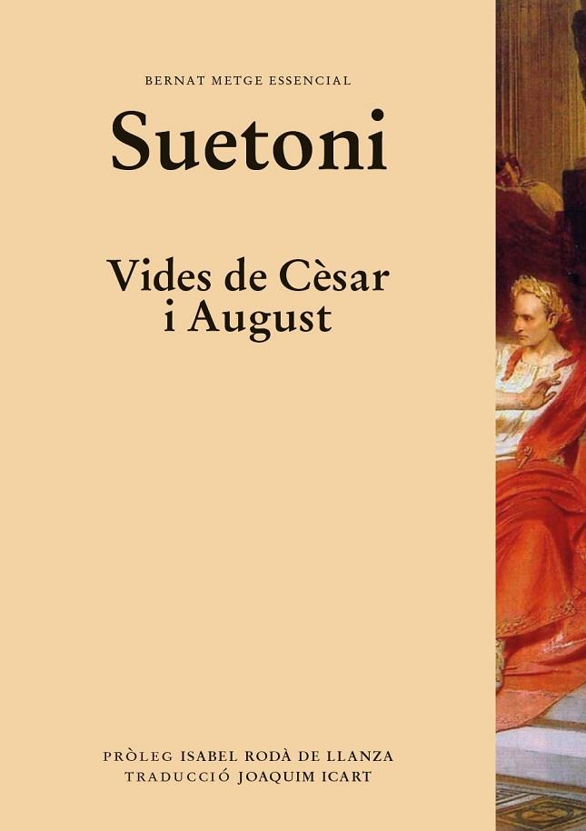 VIDES DE CÈSAR I AUGUST | 9788498594430 | SUETONI | Llibreria Drac - Llibreria d'Olot | Comprar llibres en català i castellà online