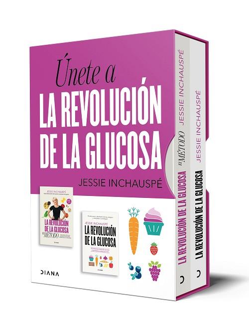 ESTUCHE LA REVOLUCIÓN DE LA GLUCOSA (2 VOL.) | 9788411191944 | INCHAUSPÉ, JESSIE | Llibreria Drac - Llibreria d'Olot | Comprar llibres en català i castellà online