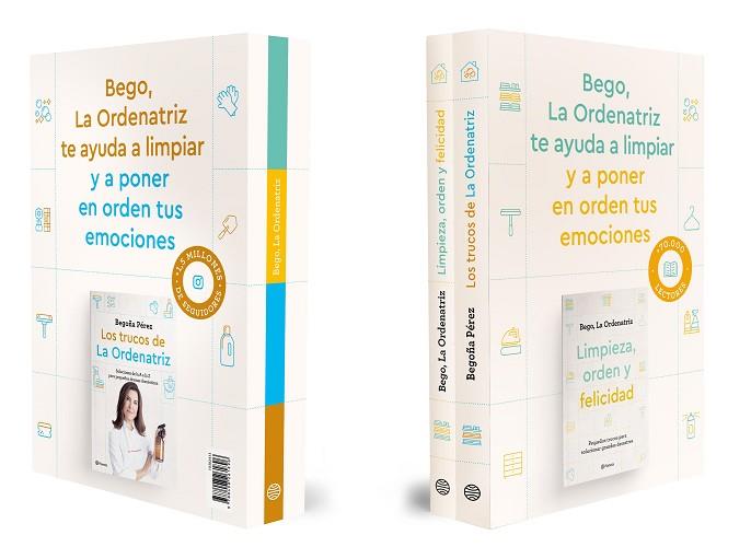 ESTUCHE LA ORDENATRIZ (LIMPIEZA, ORDEN Y FELICIDAD | LOS TRUCOS DE LA ORDENATRIZ) | 9788408294450 | BEGO, LA ORDENATRIZ | Llibreria Drac - Llibreria d'Olot | Comprar llibres en català i castellà online