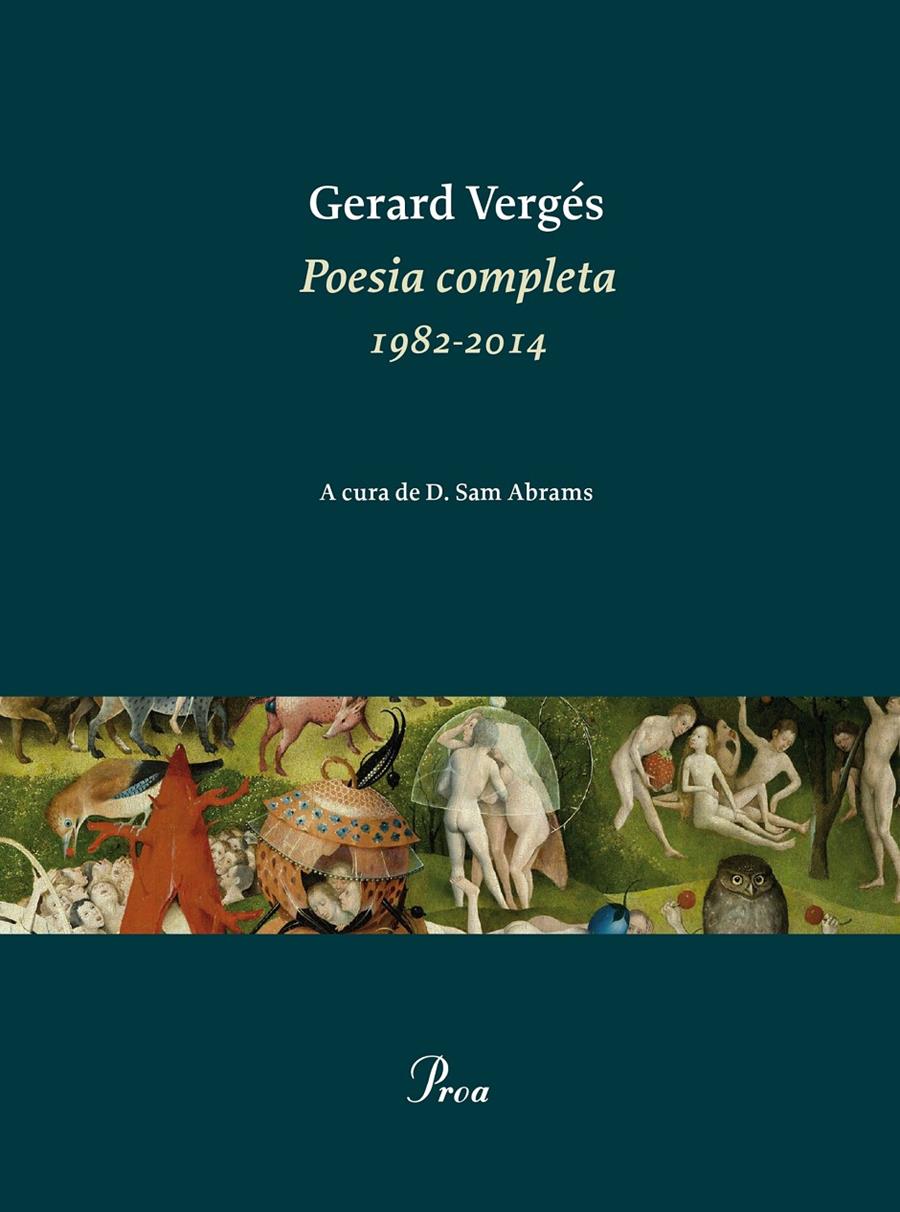 POESIA COMPLETA 1982-2014 | 9788475885926 | VERGES, GERARD | Llibreria Drac - Llibreria d'Olot | Comprar llibres en català i castellà online