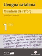 QUADERN REFORÇ LLENGUA 1 ESO | 9788430748105 | MARTI, CARME ; MARTI, IGNASI ; SERVAT, ESPERANZA ; CODINA, MARGARIDA | Llibreria Drac - Librería de Olot | Comprar libros en catalán y castellano online