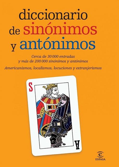 DICCIONARIO DE SINONIMOS Y ANTONIMOS | 9788467007510 | VV.AA. | Llibreria Drac - Llibreria d'Olot | Comprar llibres en català i castellà online