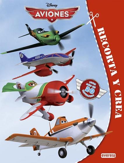 AVIONES RECORTA Y CREA | 9788444169491 | WALT DISNEY COMPANY | Llibreria Drac - Llibreria d'Olot | Comprar llibres en català i castellà online