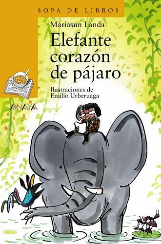 ELEFANTE CORAZON DE PAJARO | 9788466706186 | LANDA, MARIASUN | Llibreria Drac - Llibreria d'Olot | Comprar llibres en català i castellà online