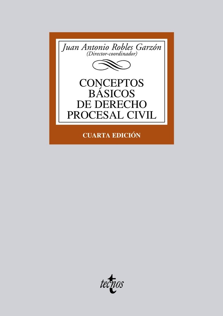 CONCEPTOS BASICOS DE DERECHO PROCESAL CIVIL | 9788430955367 | MONTES REYES, AMALIA/MOLINA CABALLERO, Mª JESÚS/GONZÁLEZ-MONTES SÁNCHEZ, JOSÉ LUIS/LÓPEZ GIL, MILAGR | Llibreria Drac - Librería de Olot | Comprar libros en catalán y castellano online