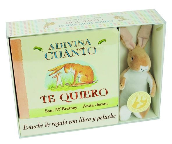 ADIVINA CUÁNTO TE QUIERO (CON PELUCHE) | 9788416126293 | MCBRATNEY, SAM; JERAM, ANITA | Llibreria Drac - Librería de Olot | Comprar libros en catalán y castellano online