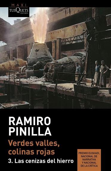 CENIZAS DEL HIERRO (VERDES VALLES, COLINAS ROJAS 3), LAS | 9788490662724 | PINILLA, RAMIRO | Llibreria Drac - Llibreria d'Olot | Comprar llibres en català i castellà online