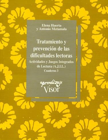 TRATAMIENTO Y PREVENCION DEDIFICULTADES LEC. 3 | 9788477741107 | HUERTA, ELENA | Llibreria Drac - Llibreria d'Olot | Comprar llibres en català i castellà online