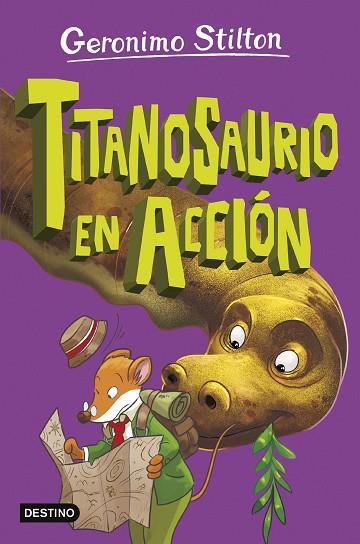 TITANOSAURIO EN ACCIÓN (LA ISLA DE LOS DINOSAURIOS 4) | 9788408290186 | STILTON, GERONIMO | Llibreria Drac - Llibreria d'Olot | Comprar llibres en català i castellà online