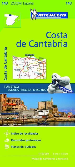 MAPA ZOOM COSTA DE CANTABRIA (MAPA ZOOM 143) | 9782067218055 | AA.DD. | Llibreria Drac - Librería de Olot | Comprar libros en catalán y castellano online