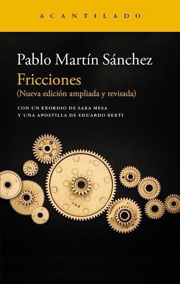 FRICCIONES | 9788419958242 | MARTÍN SÁNCHEZ, PABLO | Llibreria Drac - Llibreria d'Olot | Comprar llibres en català i castellà online