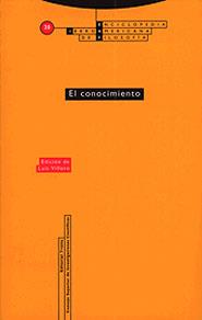 CONOCIMIENTO, EL | 9788481643589 | VILLORO, LUIS | Llibreria Drac - Librería de Olot | Comprar libros en catalán y castellano online