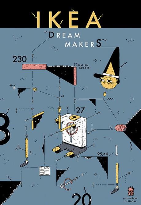 IKEA DREAM MAKERS | 9788461715435 | ROBLES, CRISTIAN | Llibreria Drac - Llibreria d'Olot | Comprar llibres en català i castellà online