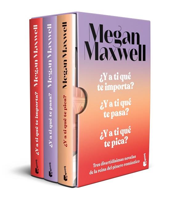 ESTUCHE ¿A TI QUÉ TE PICA? + ¿A TI QUÉ TE PASA? + ¿A TI QUÉ TE IMPORTA? | 9788408295839 | MAXWELL, MEGAN | Llibreria Drac - Llibreria d'Olot | Comprar llibres en català i castellà online