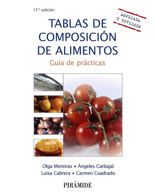 TABLAS DE COMPOSICIÓN DE ALIMENTOS | 9788436833638 | MOREIRAS, OLGA ; CARBAJAL, ÁNGELES ; CABRERA, LUISA ; CUADRADO, CARMEN | Llibreria Drac - Librería de Olot | Comprar libros en catalán y castellano online