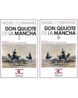 DON QUIJOTE DE LA MANCHA 2 VOL (CASTALIA DIDACTICA 44) | 9788497407168 | CERVANTES, MIGUEL DE | Llibreria Drac - Llibreria d'Olot | Comprar llibres en català i castellà online