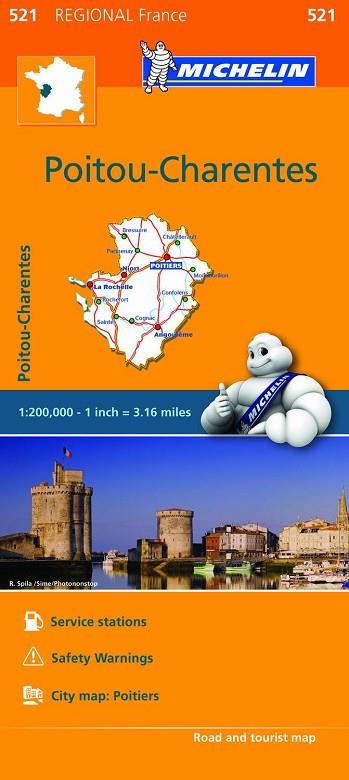 MAPA REGIONAL POITOU-CHARENTES (REGIONAL FRANCE 521) | 9782067209251 | AA.DD. | Llibreria Drac - Llibreria d'Olot | Comprar llibres en català i castellà online