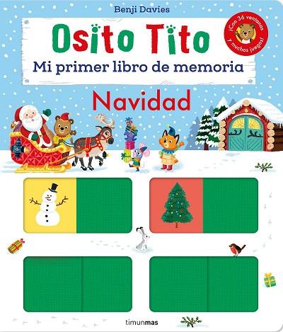 OSITO TITO. MI PRIMER LIBRO DE MEMORIA. NAVIDAD | 9788408287506 | DAVIES, BENJI | Llibreria Drac - Llibreria d'Olot | Comprar llibres en català i castellà online