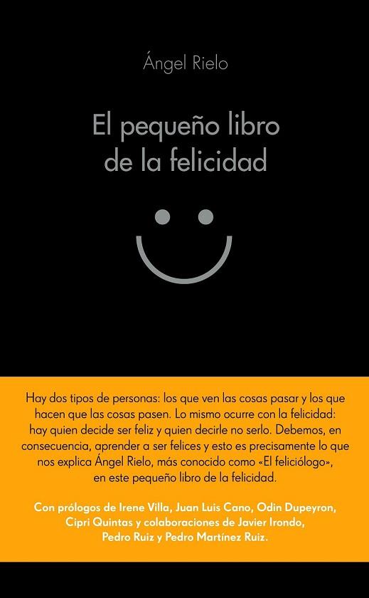 PEQUEÑO LIBRO DE LA FELICIDAD, EL | 9788416253708 | RIELO, ÁNGEL | Llibreria Drac - Librería de Olot | Comprar libros en catalán y castellano online