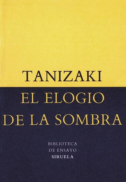 ELOGIO DE LA SOMBRA, EL          (DIP) | 9788478442584 | TANIZAKI | Llibreria Drac - Llibreria d'Olot | Comprar llibres en català i castellà online