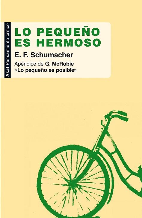 LO PEQUEÑO ES HERMOSO | 9788446032175 | SCHUMACHER, E. F. | Llibreria Drac - Llibreria d'Olot | Comprar llibres en català i castellà online