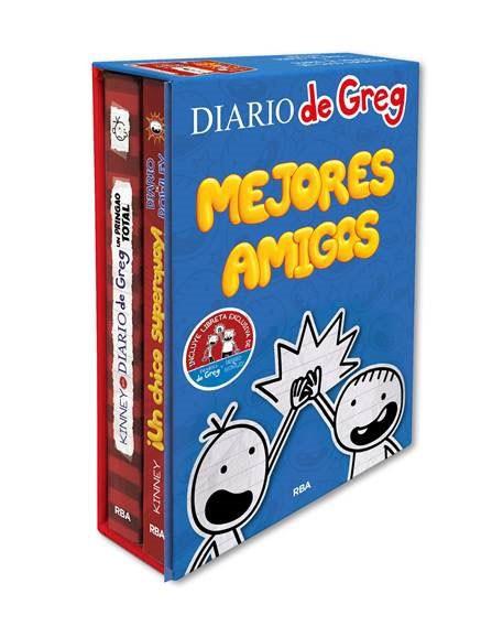 ESTUCHE MEJORES AMIGOS DIARIO DE GREG | 9788427220850 | KINNEY, JEFF | Llibreria Drac - Librería de Olot | Comprar libros en catalán y castellano online