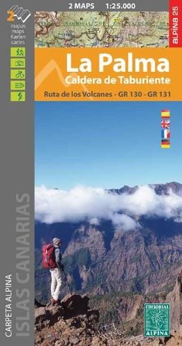 LA PALMA. CALDERA DE TABURIENTE MAPA ALPINA 1:25.000 | 9788480906876 | AA.DD. | Llibreria Drac - Llibreria d'Olot | Comprar llibres en català i castellà online