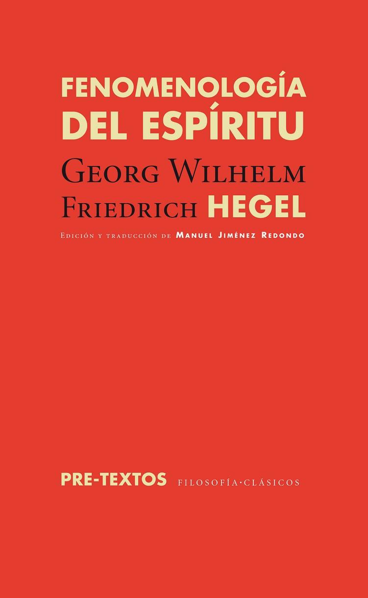 FENOMENOLOGÍA DEL ESPÍRITU | 9788416453153 | HEGEL, FRIEDRICH | Llibreria Drac - Llibreria d'Olot | Comprar llibres en català i castellà online