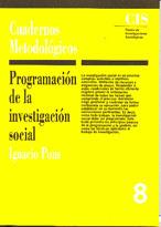 PROGRAMACION DE LA INVESTIGACION SOCIAL | 9788474761825 | Llibreria Drac - Llibreria d'Olot | Comprar llibres en català i castellà online