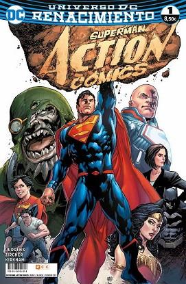 SUPERMAN: ACTION COMICS NÚM. 01 (RENACIMIENTO) | 9788416945818 | JURGENS, DAN | Llibreria Drac - Llibreria d'Olot | Comprar llibres en català i castellà online