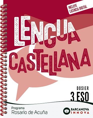 ROSARIO DE ACUÑA 3 ESO. DOSIER. LENGUA CASTELLANA | 9788448962234 | EZQUERRA, FRANCISCA/GIMENO, EDUARDO/MINDÁN, JOAQUÍN | Llibreria Drac - Llibreria d'Olot | Comprar llibres en català i castellà online