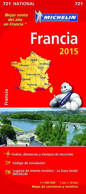 FRANCIA 2015 (NATIONAL 721) | 9782067199972 | VV.AA. | Llibreria Drac - Llibreria d'Olot | Comprar llibres en català i castellà online